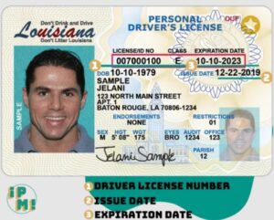 Licencia de conducir Louisiana
