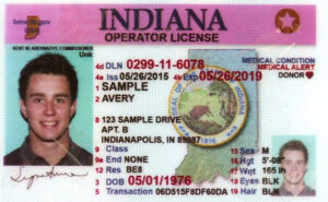 licencia de conducir indiana