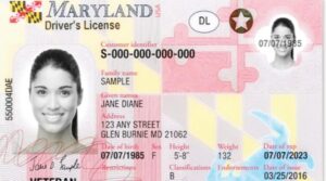 licencia de conducir maryland
