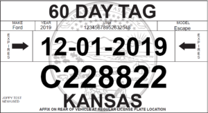 placas temporales kansas